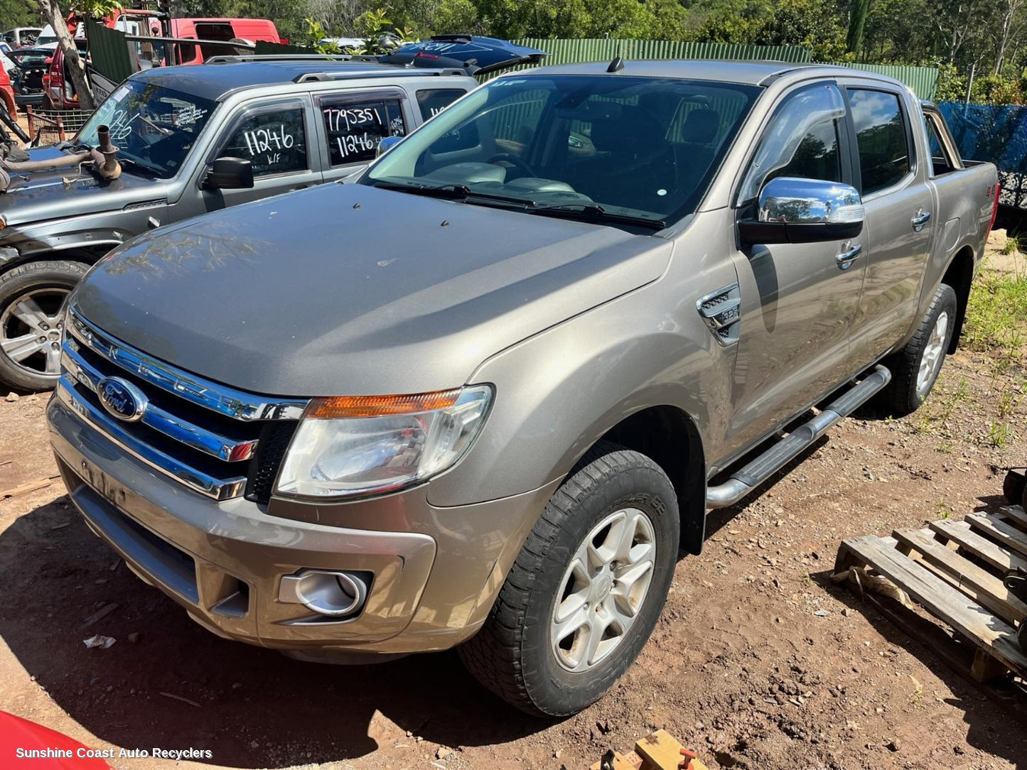2012 Ford Ranger Left Headlamp