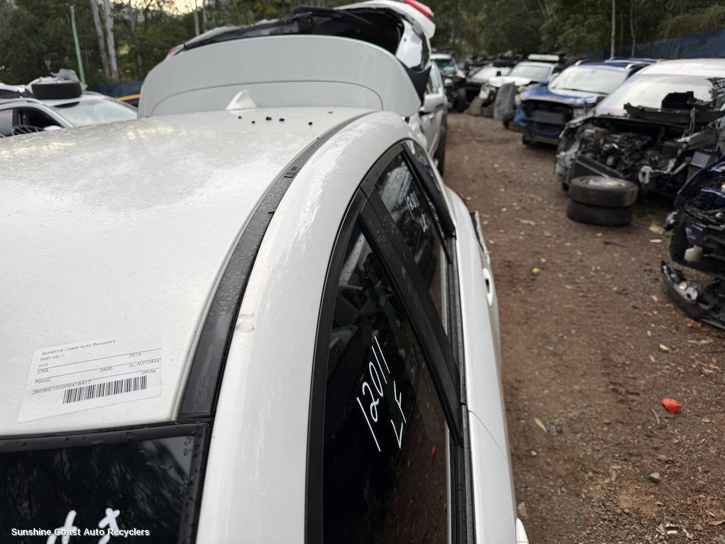 2012-2016 Mazda Cx5 Roof Rack Bars