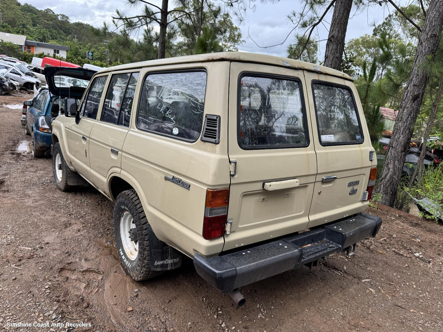 1980-1990 Toyota Landcruiser Bootlid Tailgate