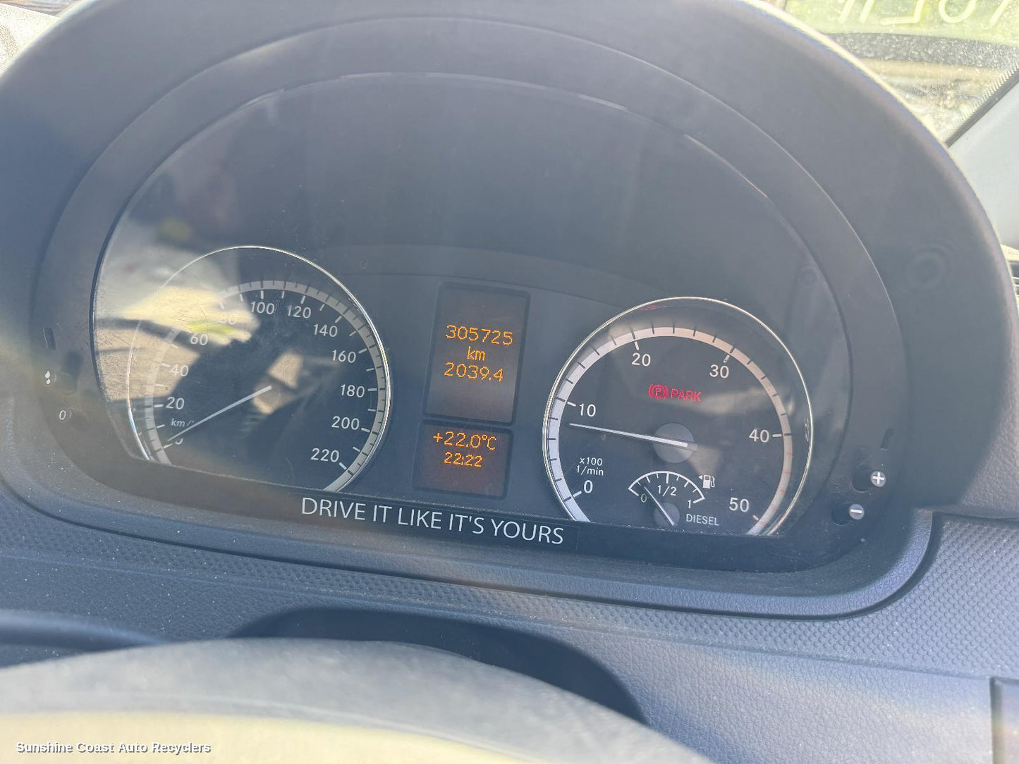 2013 Mercedes Vito Instrument Cluster