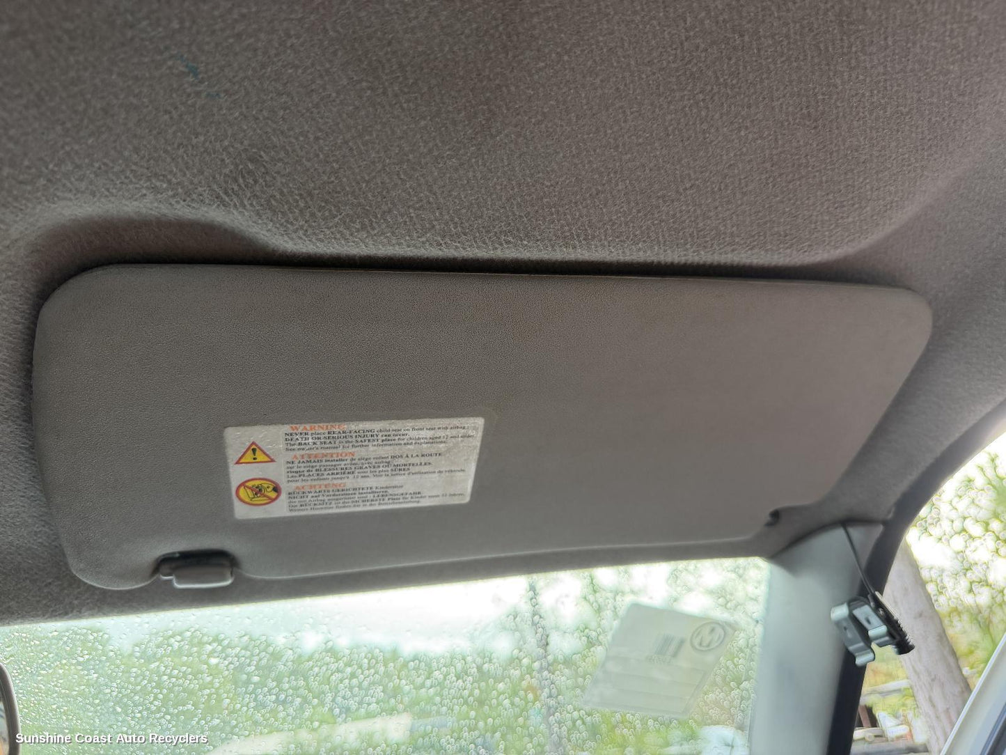 1997-2015 Nissan Navara Sunvisor