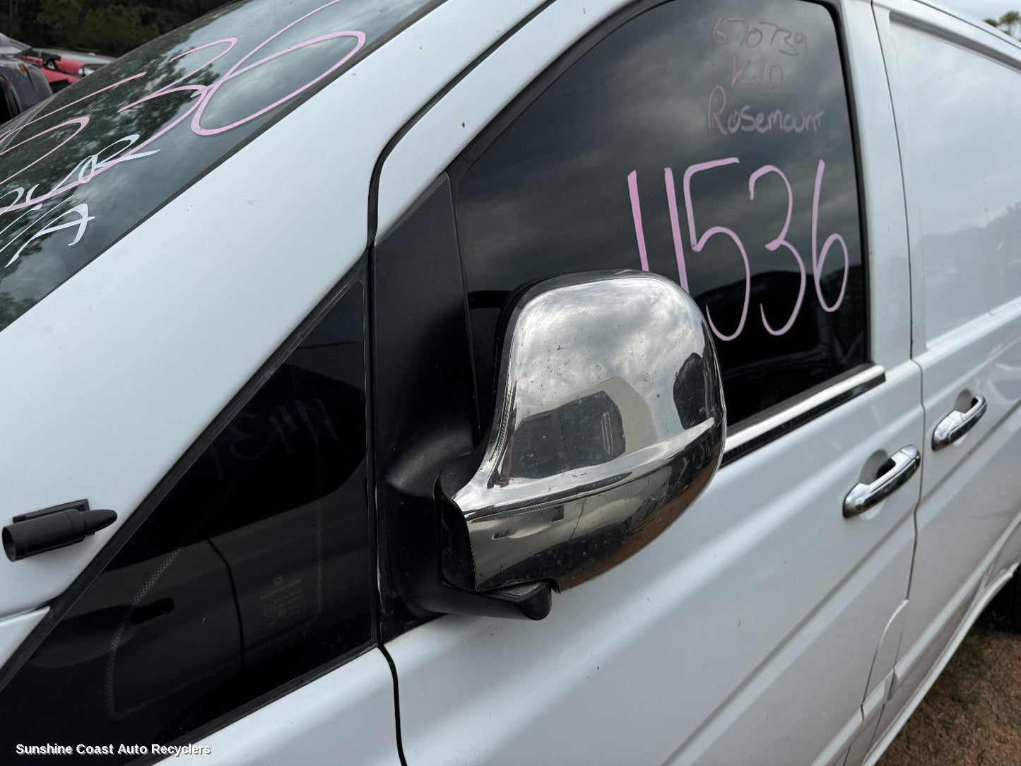 2008 Mercedes Vito Left Door Mirror