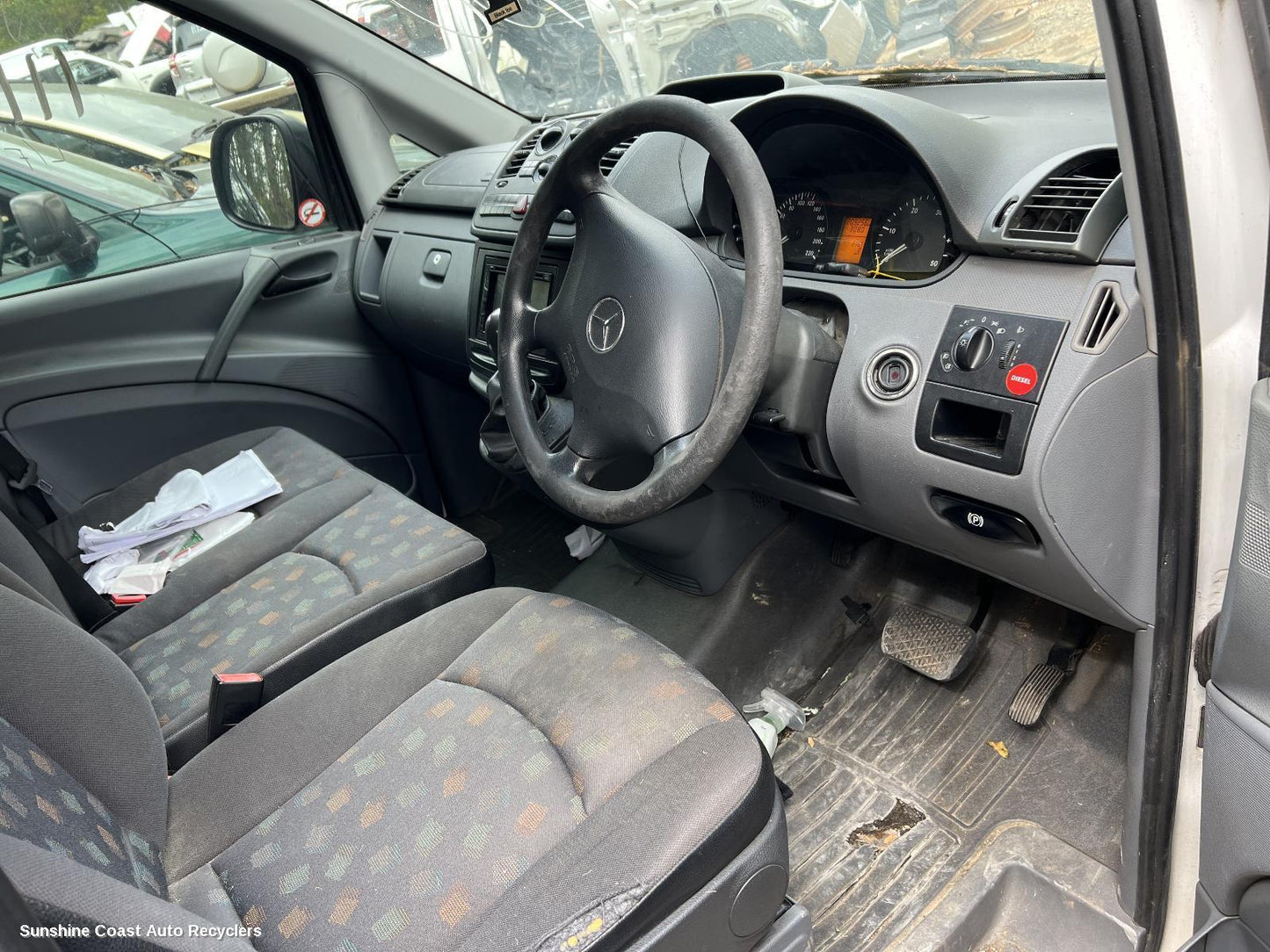 2008 Mercedes Vito Door Boot Gate Lock