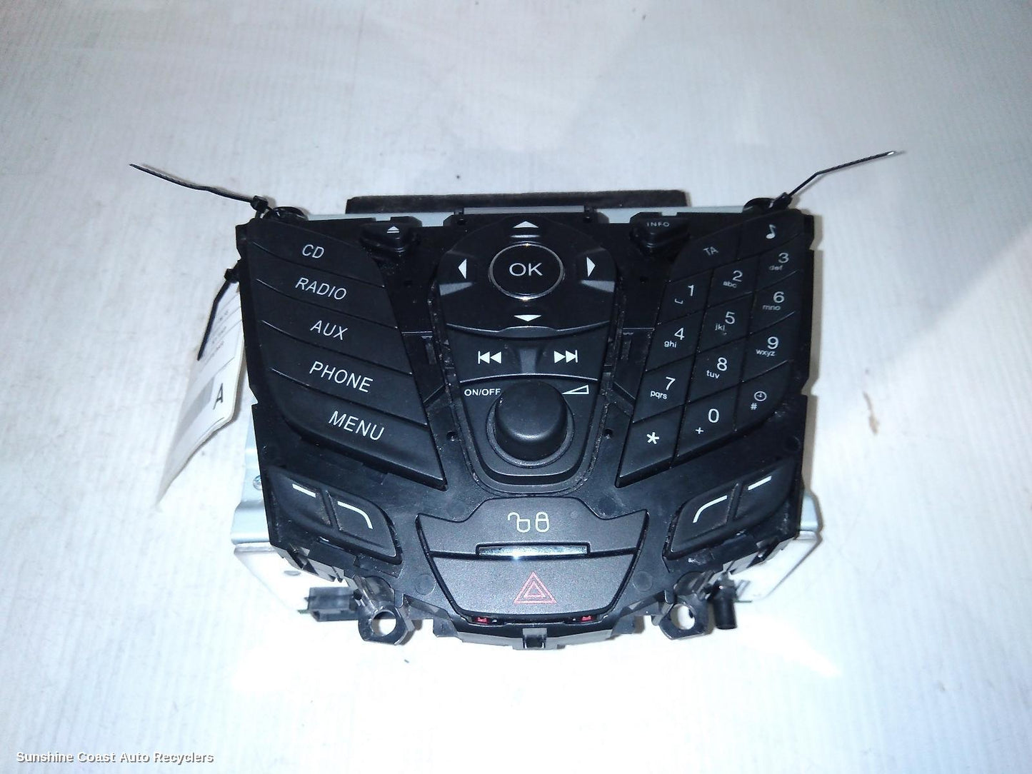 2013 Ford Focus Radio Cd Dvd Sat Tv