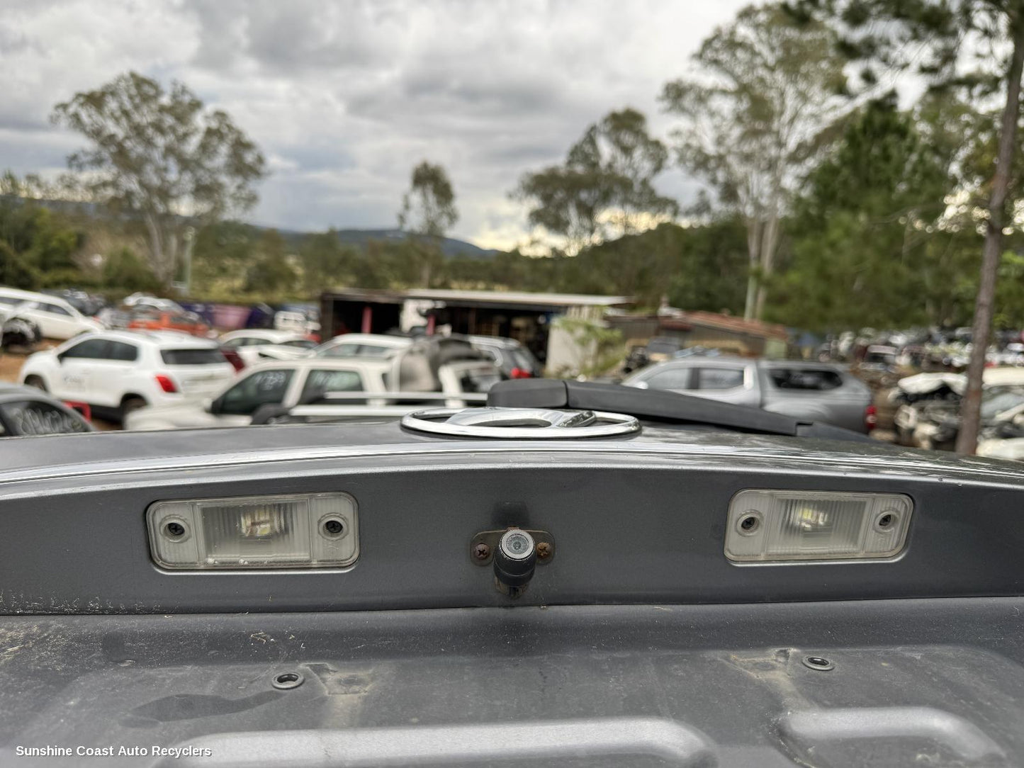 2011 Hyundai Santa Fe Number Plate Lamp