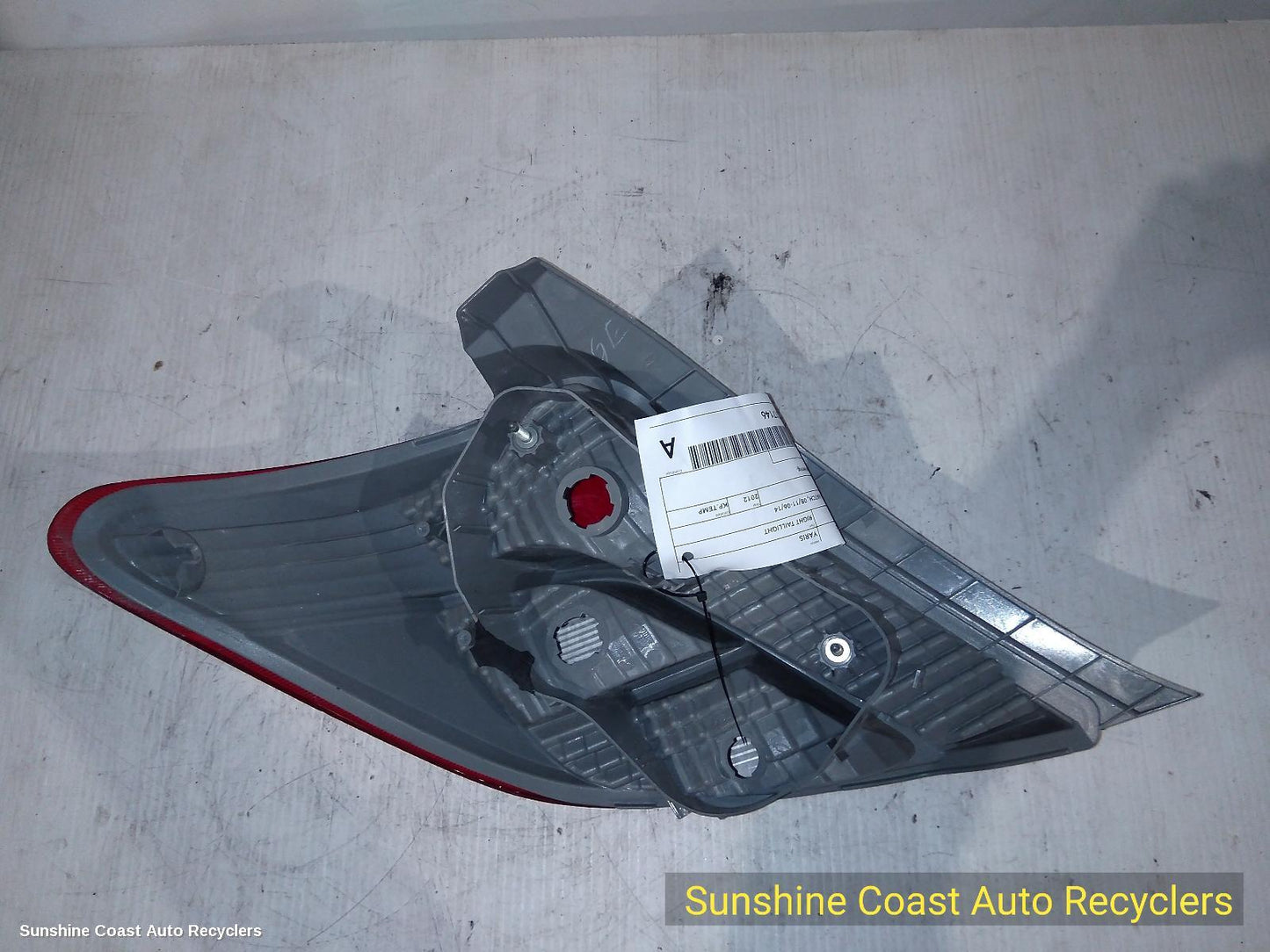 2012 Toyota Yaris Right Taillight
