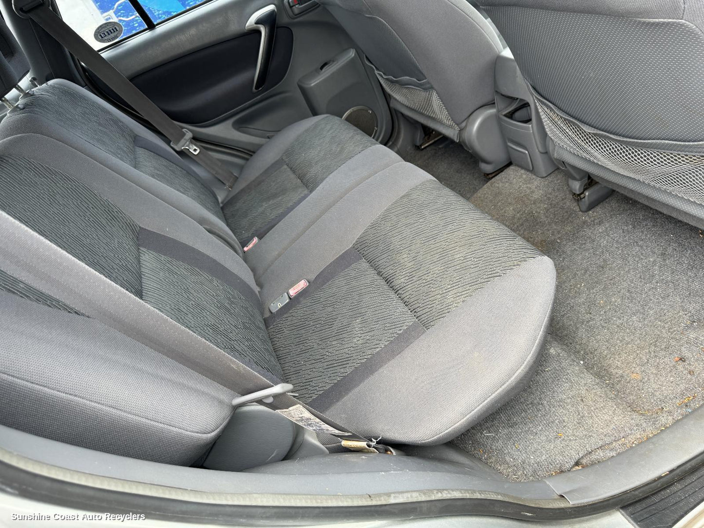 2001 Toyota Rav4 2nd Seat  Rear Seat