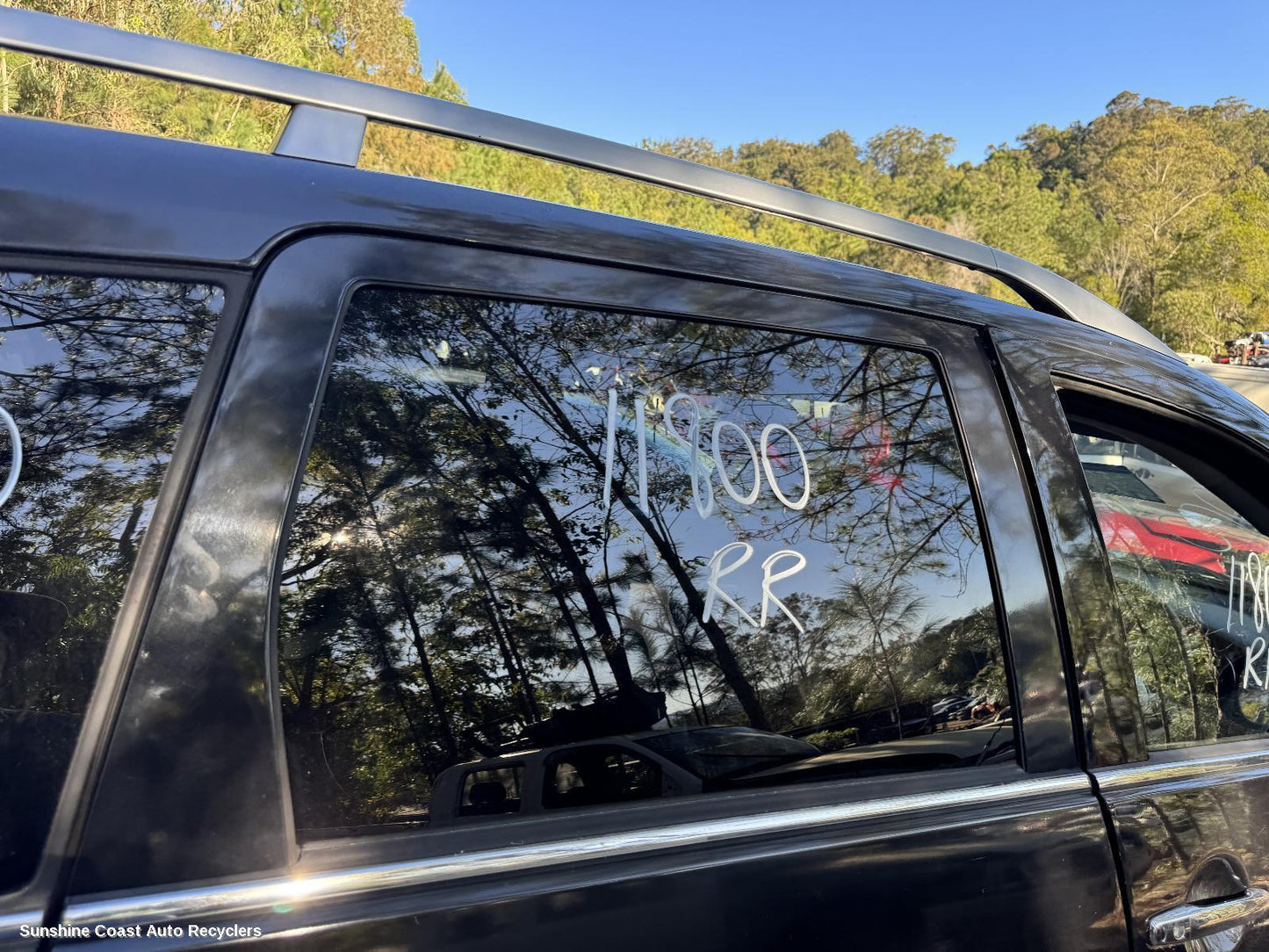 2010 Mitsubishi Outlander Right Rear Door Window