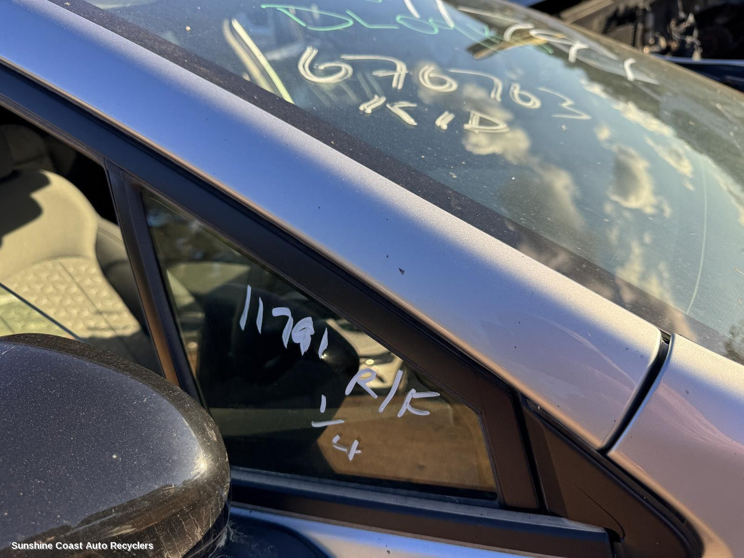 2024 Subaru Crosstrek Right Front 1 4 Door Glass