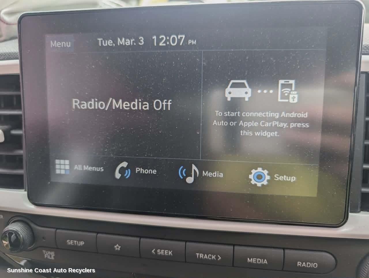 2019-2025 Hyundai Venue Radio Cd Dvd Sat Tv