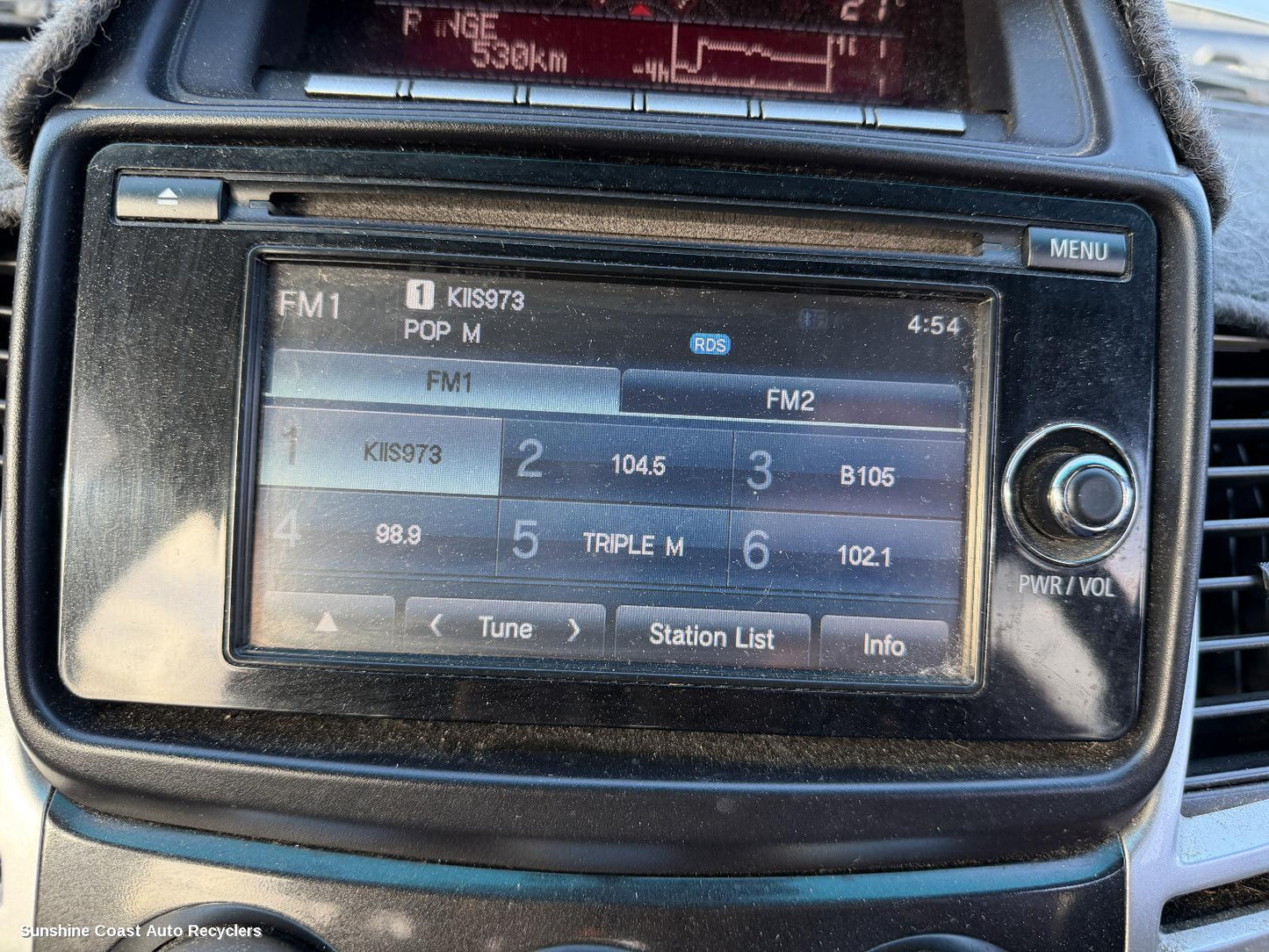 2009-2015 Mitsubishi Challenger Radio Cd Dvd Sat Tv