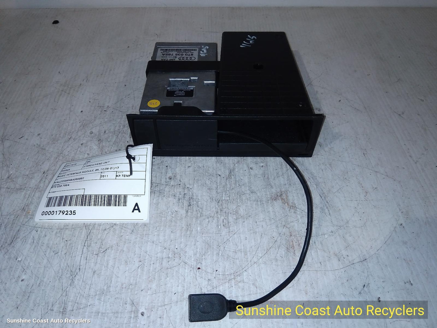 2011 Audi Q5 Radio Cd Dvd Sat Tv