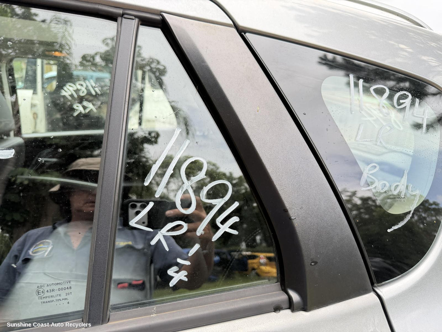 2014 Suzuki S-cross Left Rear 1 4 Door Glass