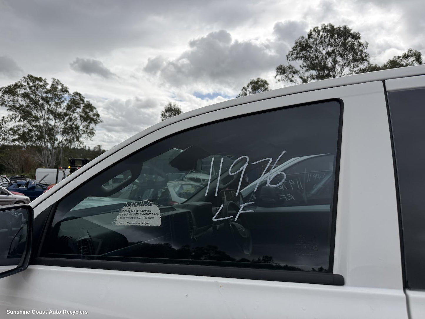 2022-2026 Ford Ranger Left Front Door Window