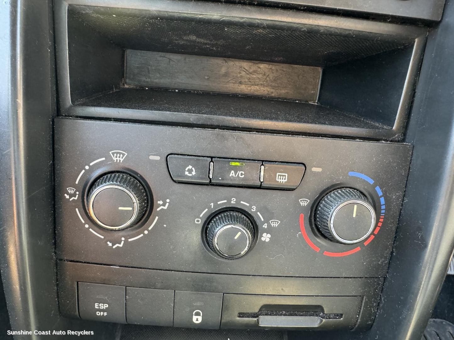 2007-2012 Peugeot 207 Heater Ac Controls