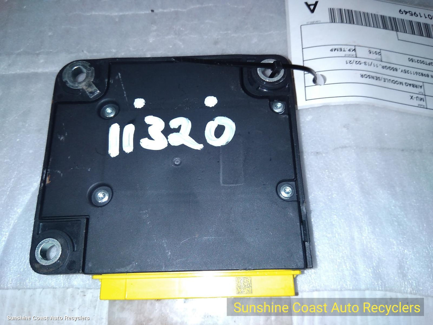 2015 Isuzu Mu-x Airbag Module Sensor