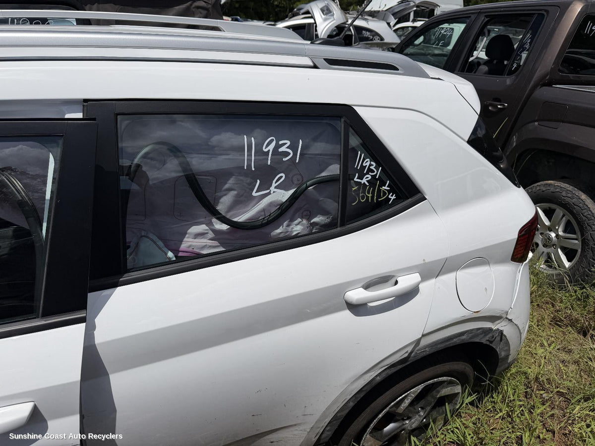 2019-2026 Hyundai Venue Left Rear 1 4 Door Glass