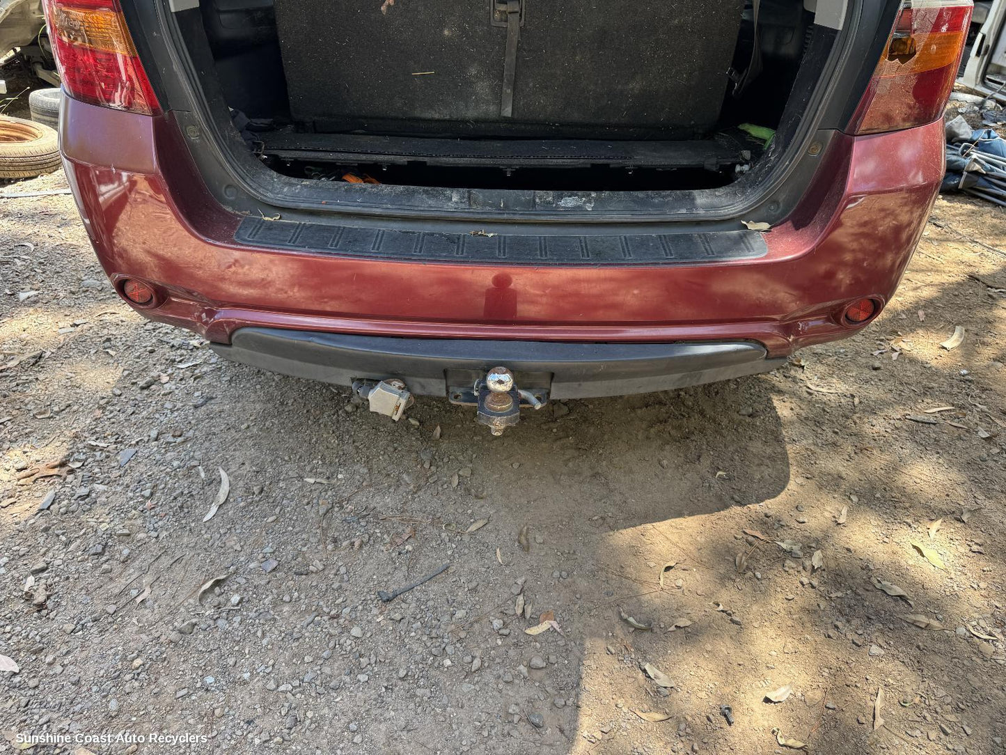2007 Toyota Kluger Rear Bumper