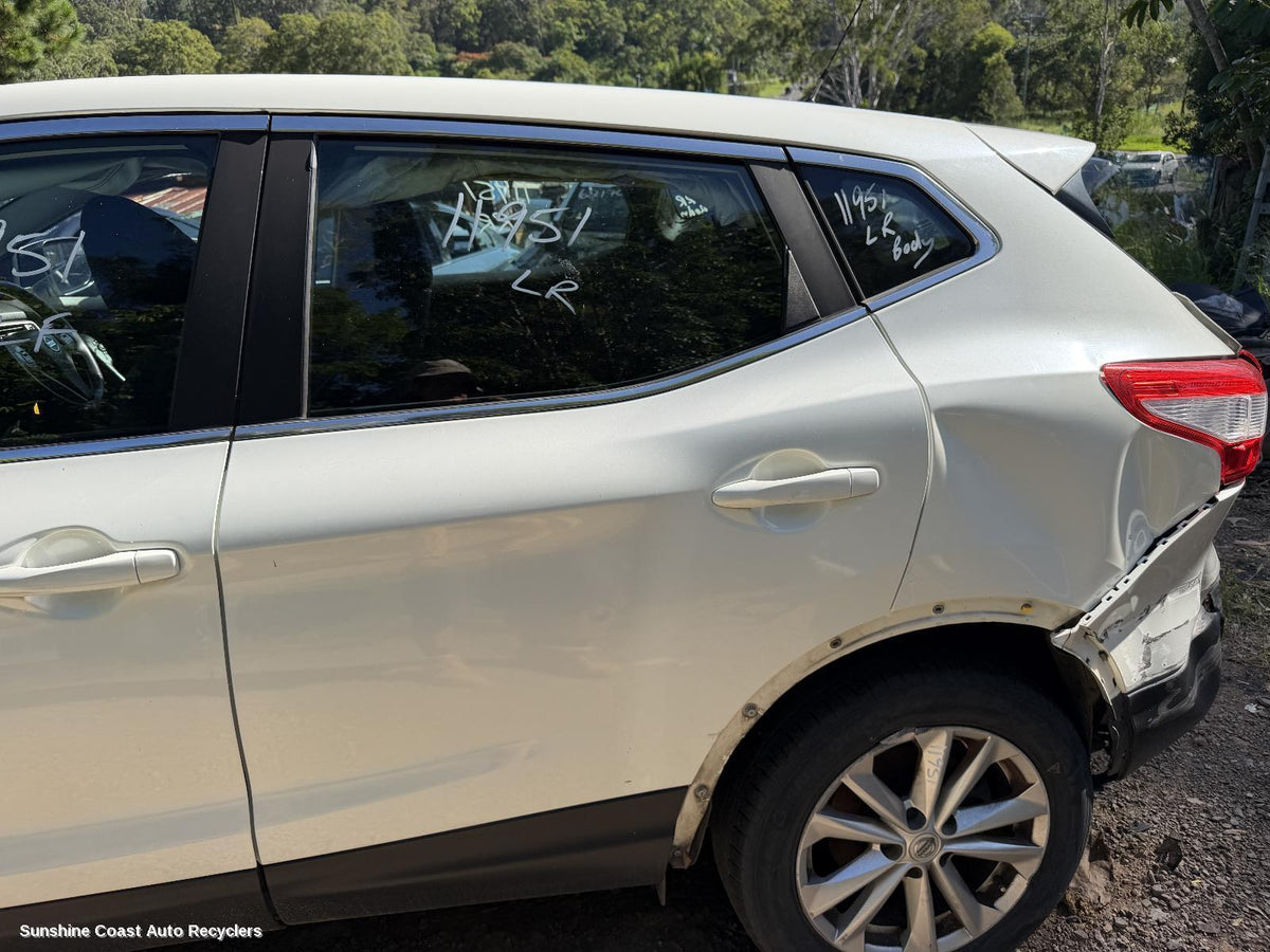 2013-2021 Nissan Qashqai Left Rear Door Window