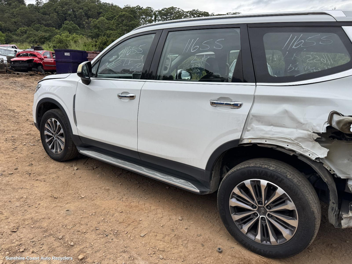 2017-2025 Ldv D90 Left Rear Door Sliding