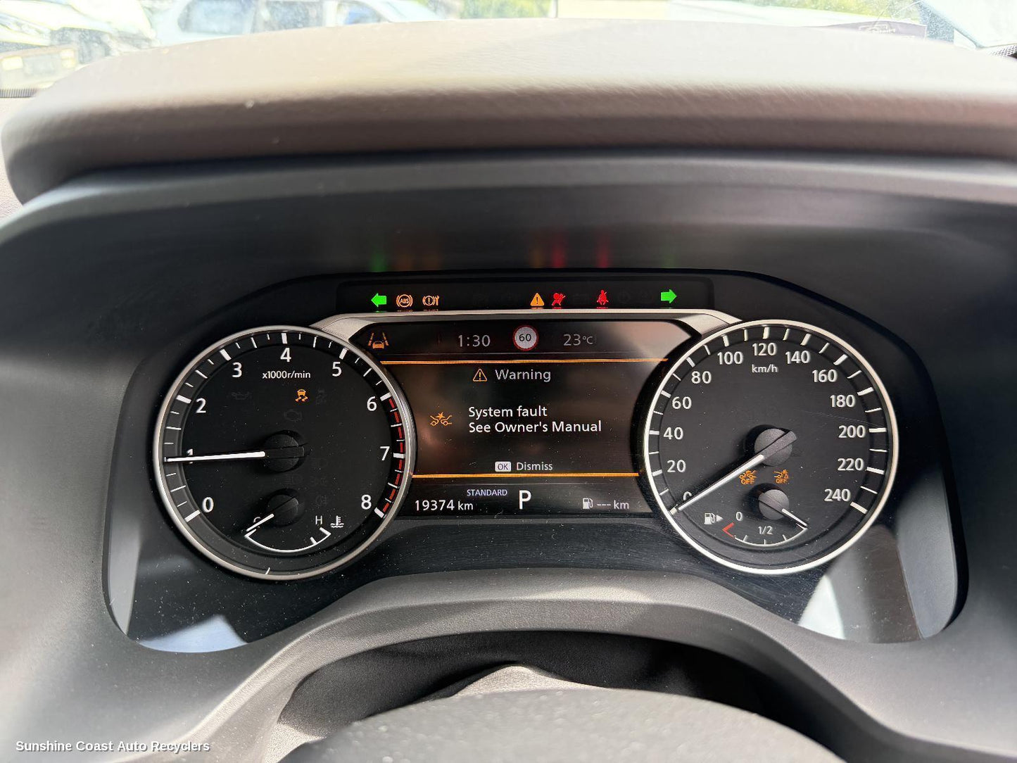 2022-2026 Nissan Xtrail Instrument Cluster