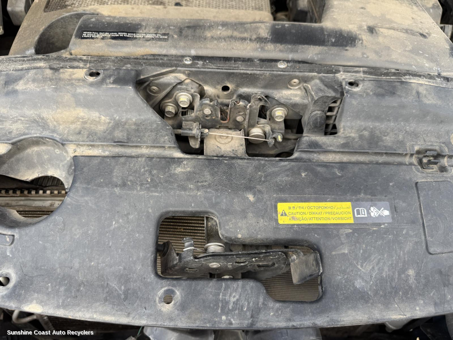2013-2021 Nissan Pathfinder Bonnet Lock Support