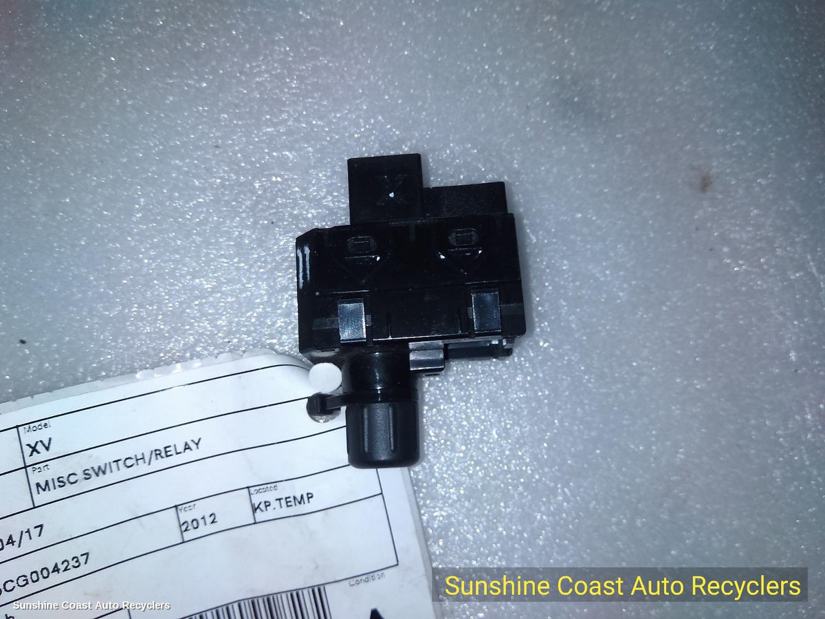2011-2017 Subaru Xv Misc Switch Relay