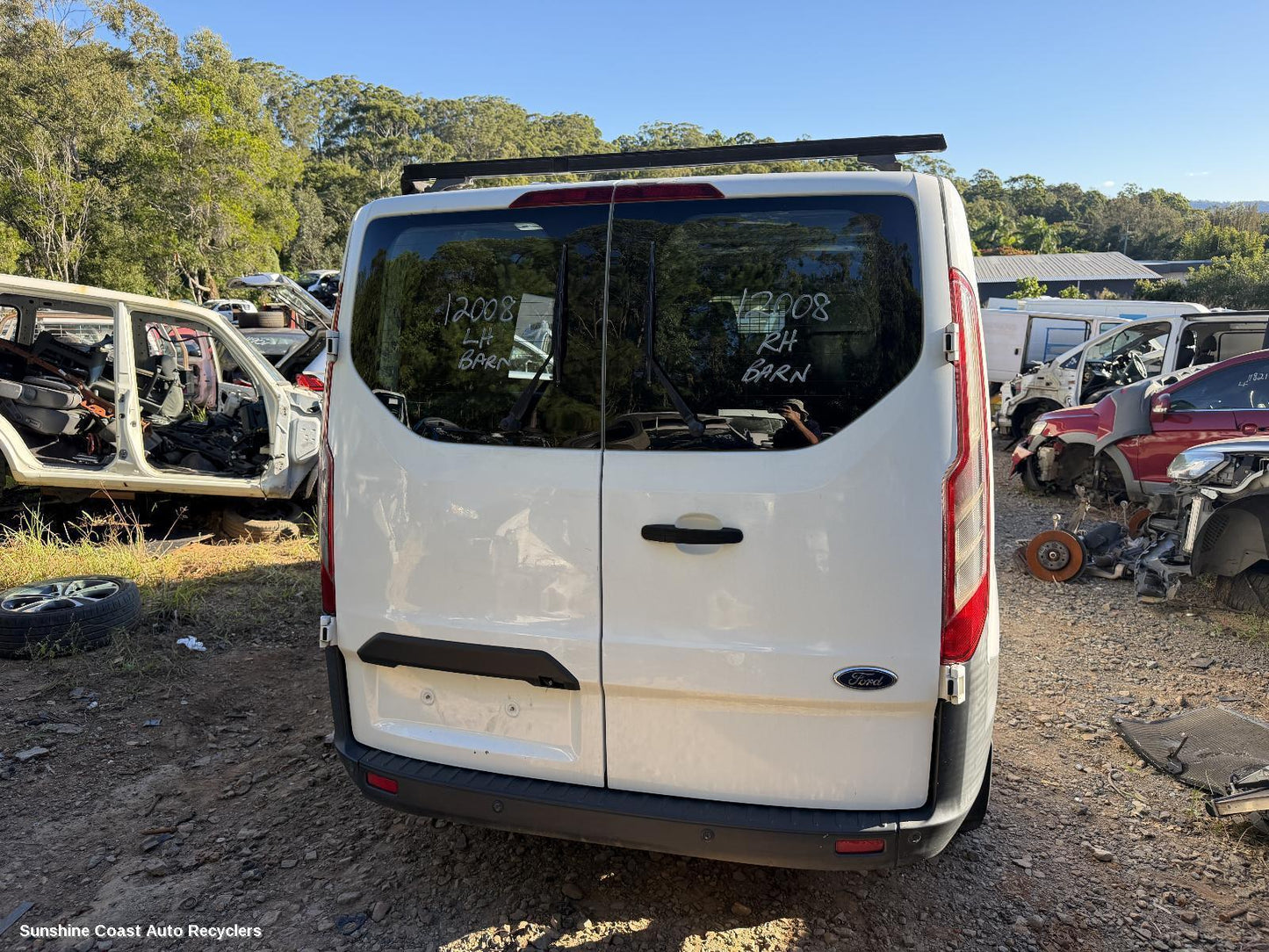 2013-2017 Ford Transit Custom Rear Bumper