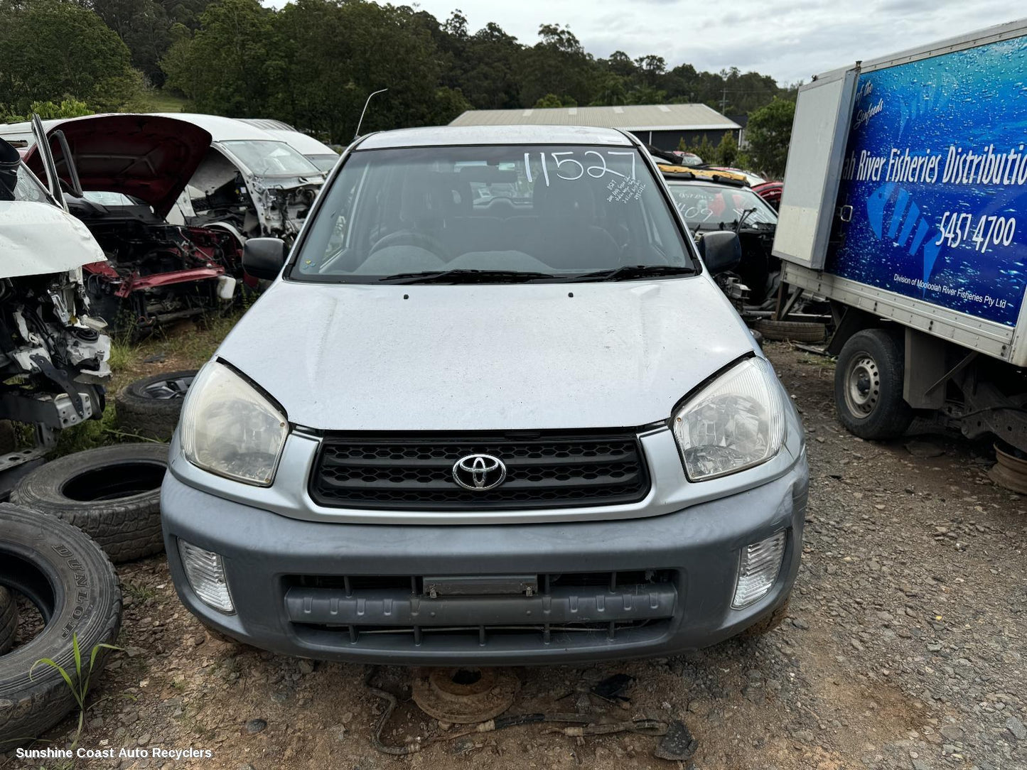 2001 Toyota Rav4 2nd Seat  Rear Seat