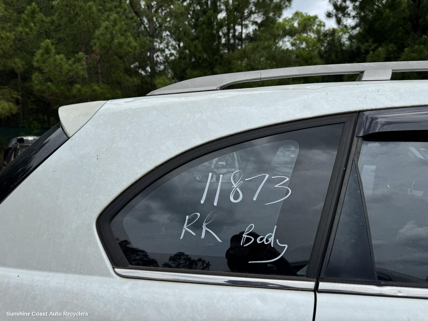 2013 Holden Captiva Right Rear Side Glass