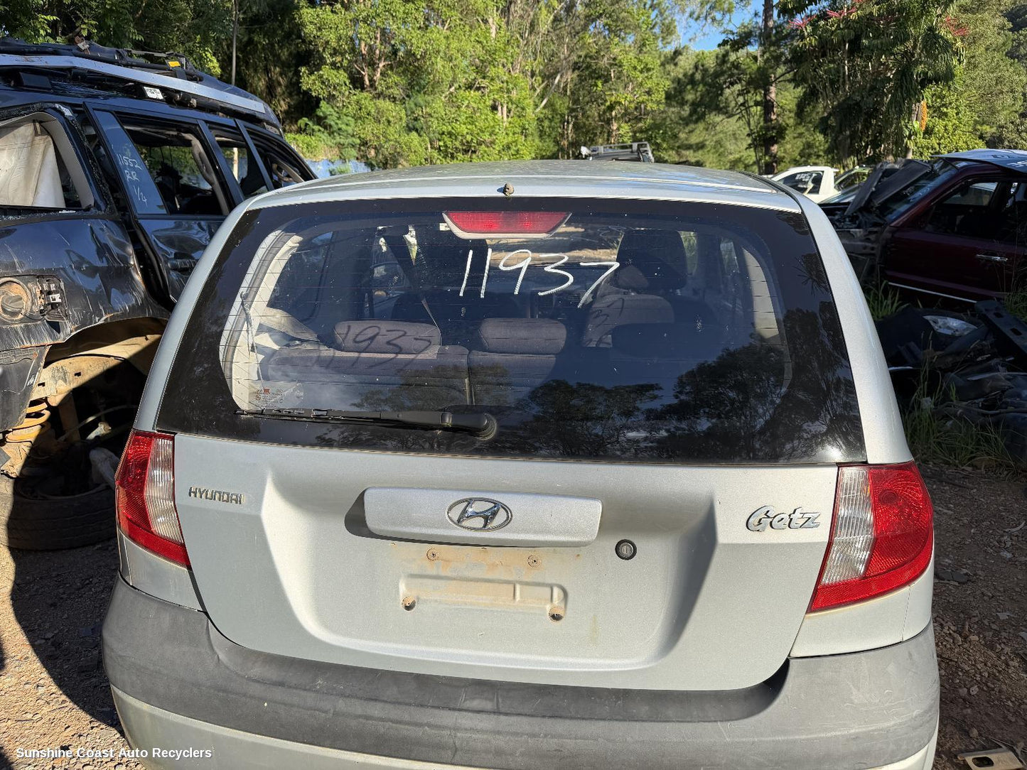 2005-2011 Hyundai Getz Bootlid Tailgate