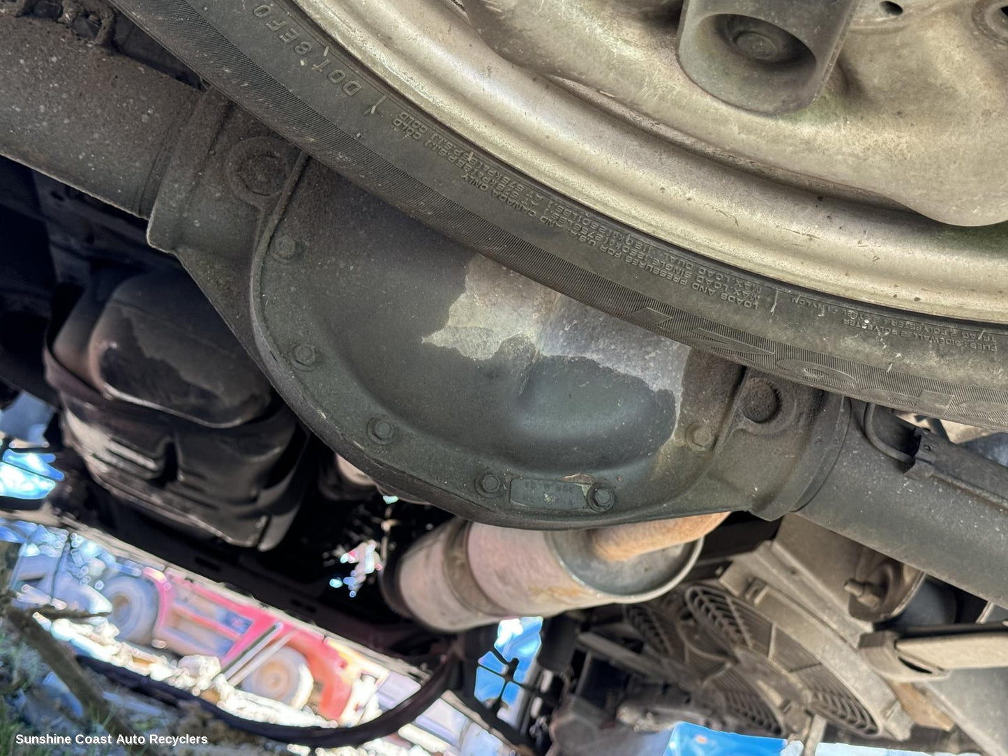 2000 Ford Transit Rear Diff Assembly