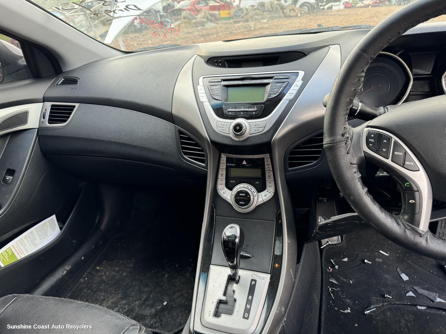2012 Hyundai Elantra Heater Ac Controls