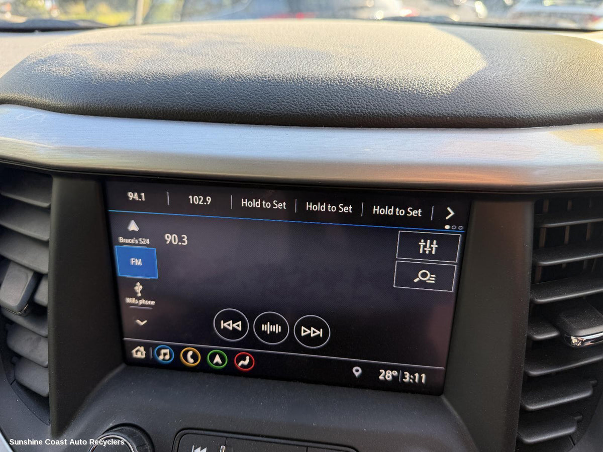 2018-2020 Holden Acadia Radio Cd Dvd Sat Tv