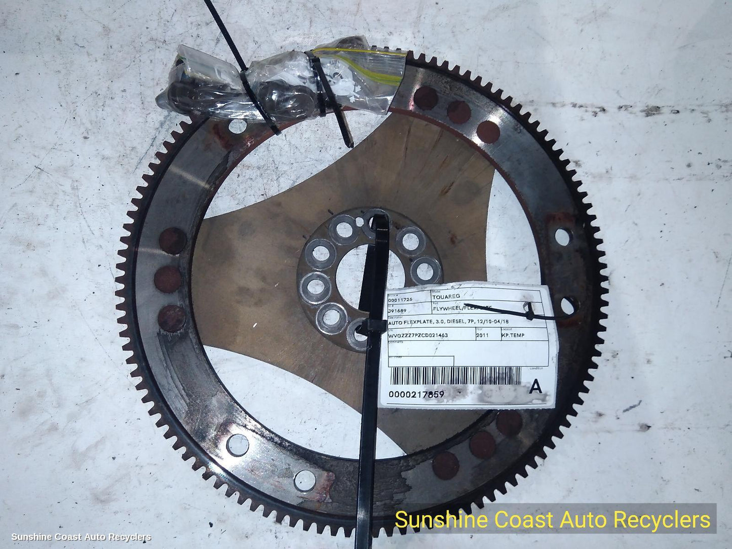 2011 Volkswagen Touareg Flywheel Flexplate