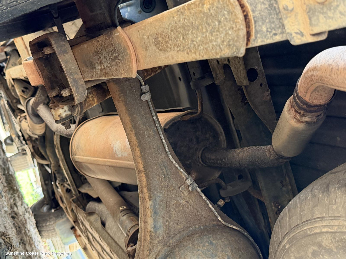 2001 Nissan Navara Silencer