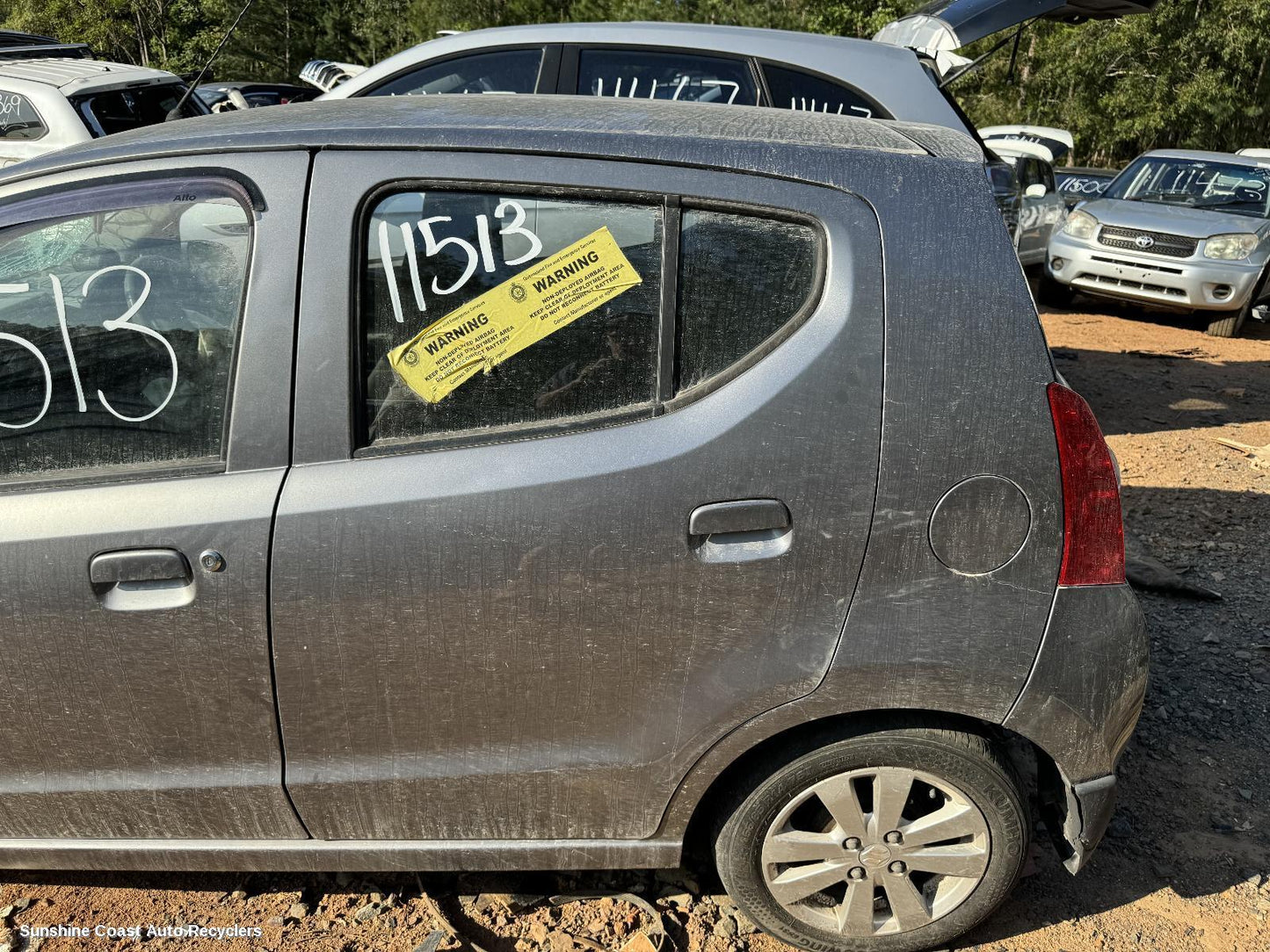2013 Suzuki Alto Left Rear Door Sliding