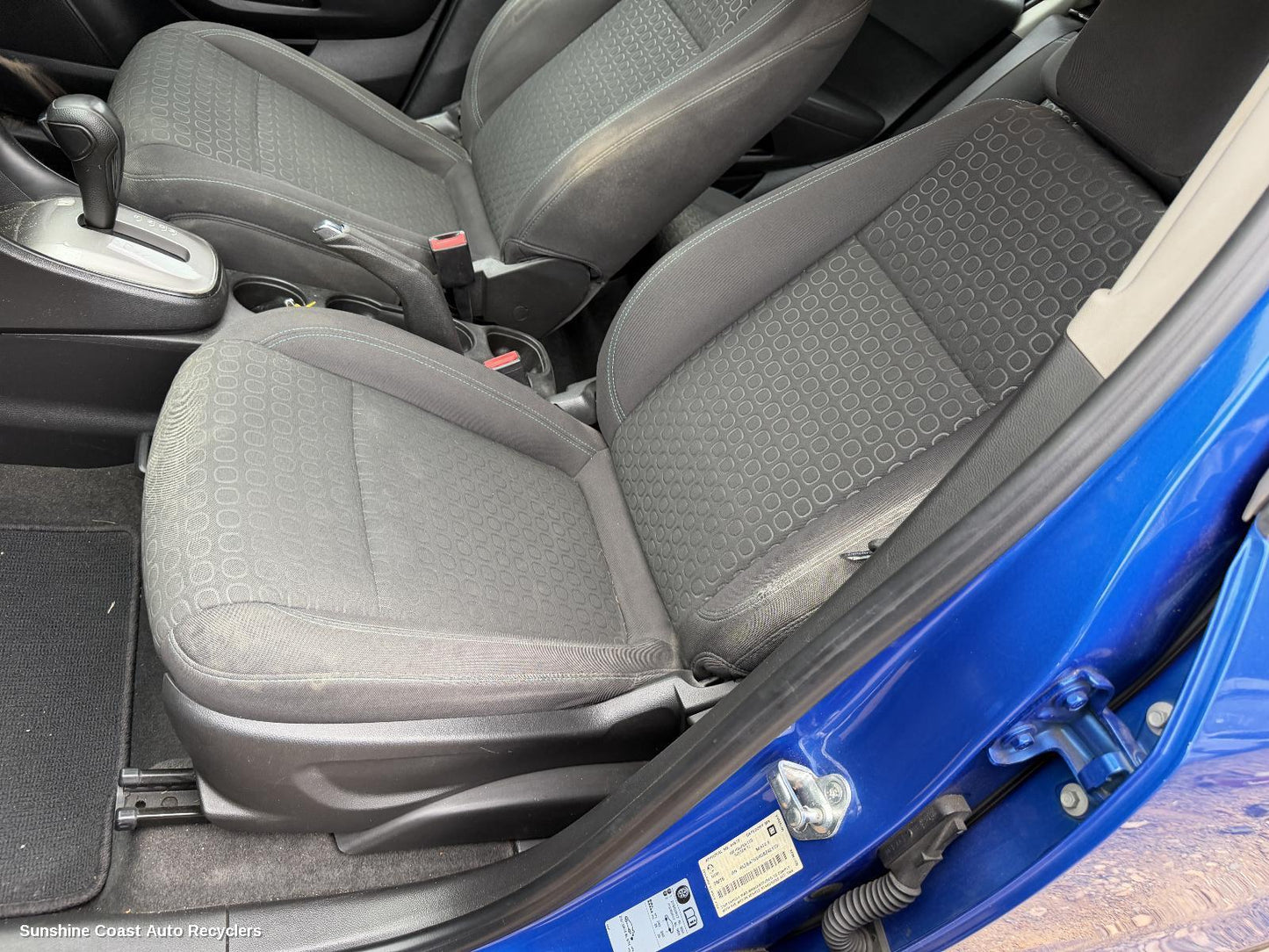 2016 Holden Trax Front Seat