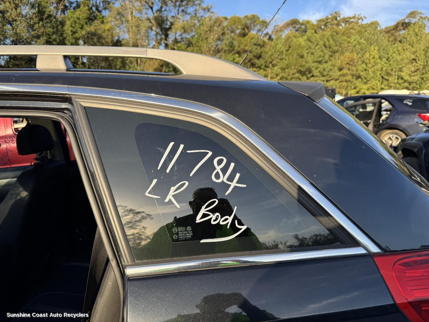 2013 Holden Captiva Left Rear Side Glass