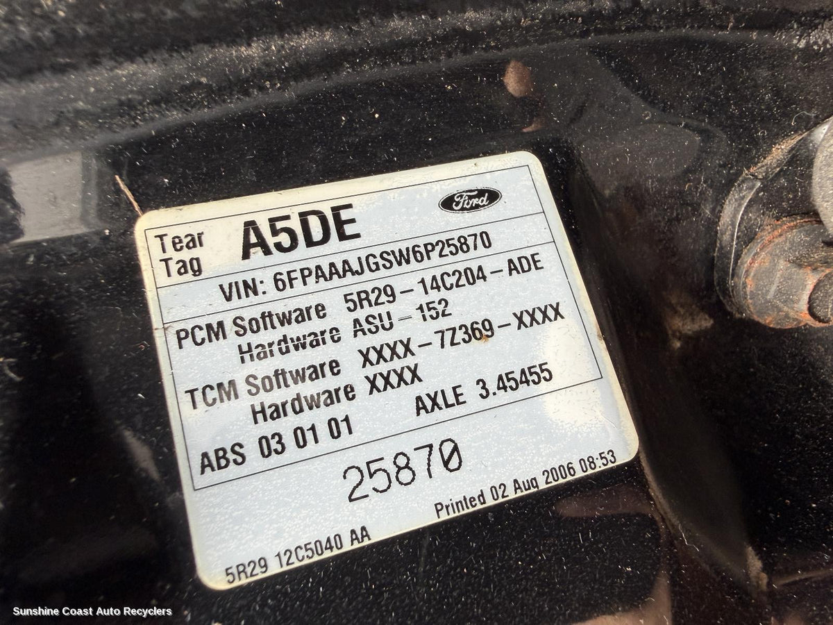 2002-2008 Ford Falcon Differential Centre