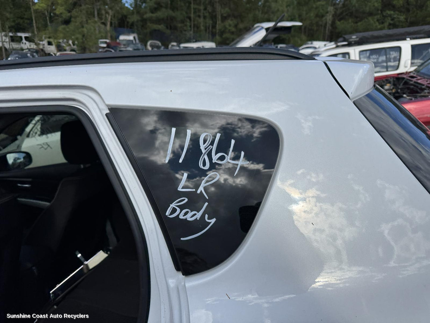 2017 Suzuki S-cross Left Rear Side Glass