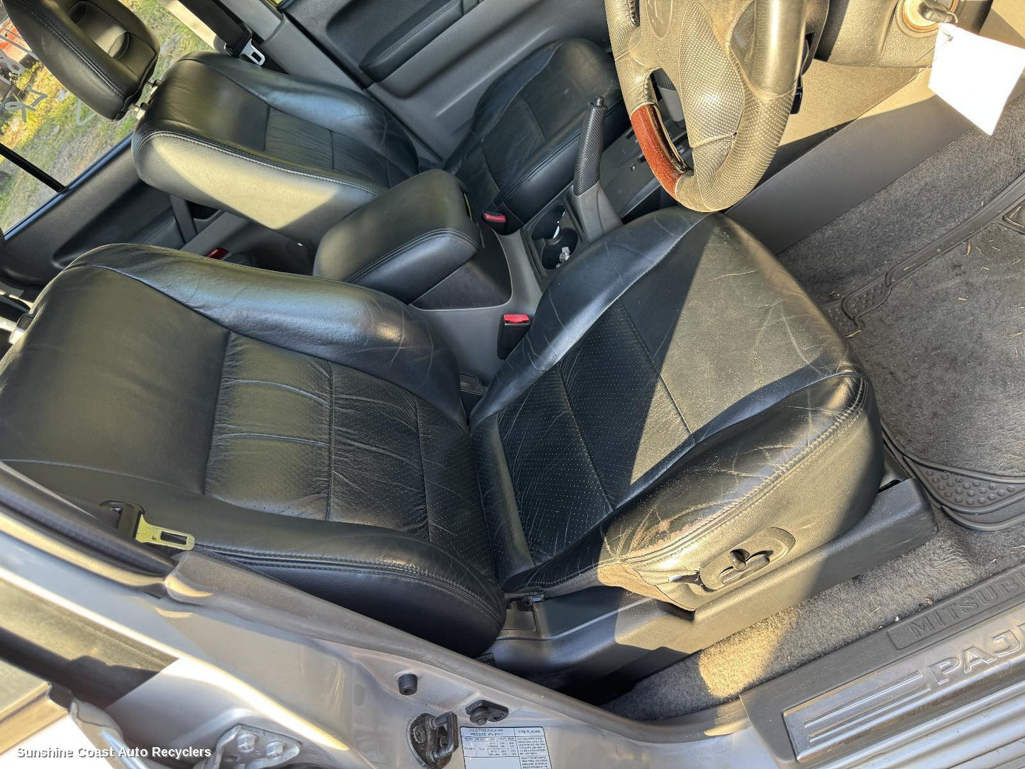 2002 Mitsubishi Pajero Front Seat