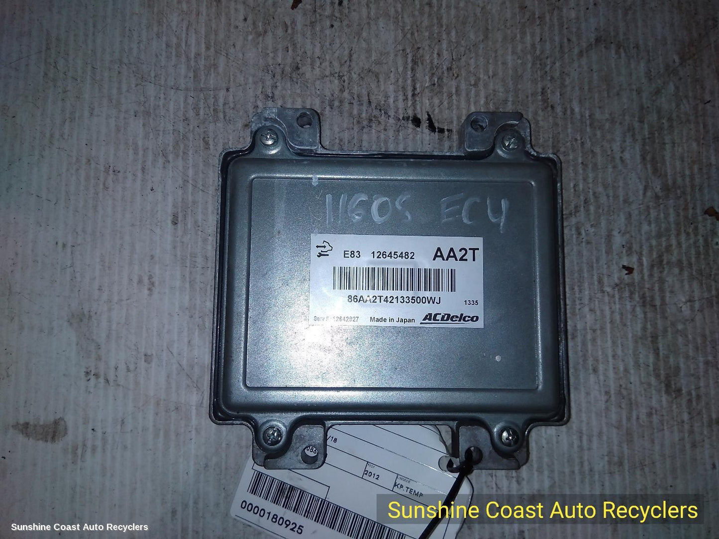 2012 Holden Barina Ecu