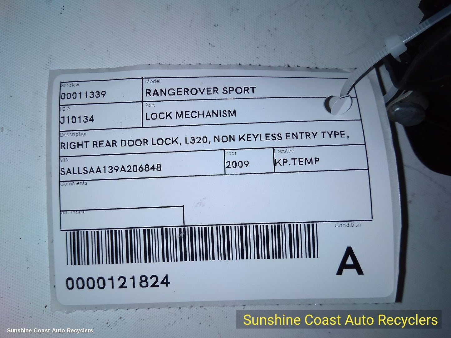 2005-2013 Land Rover Rangerover Sport Door Boot Gate Lock