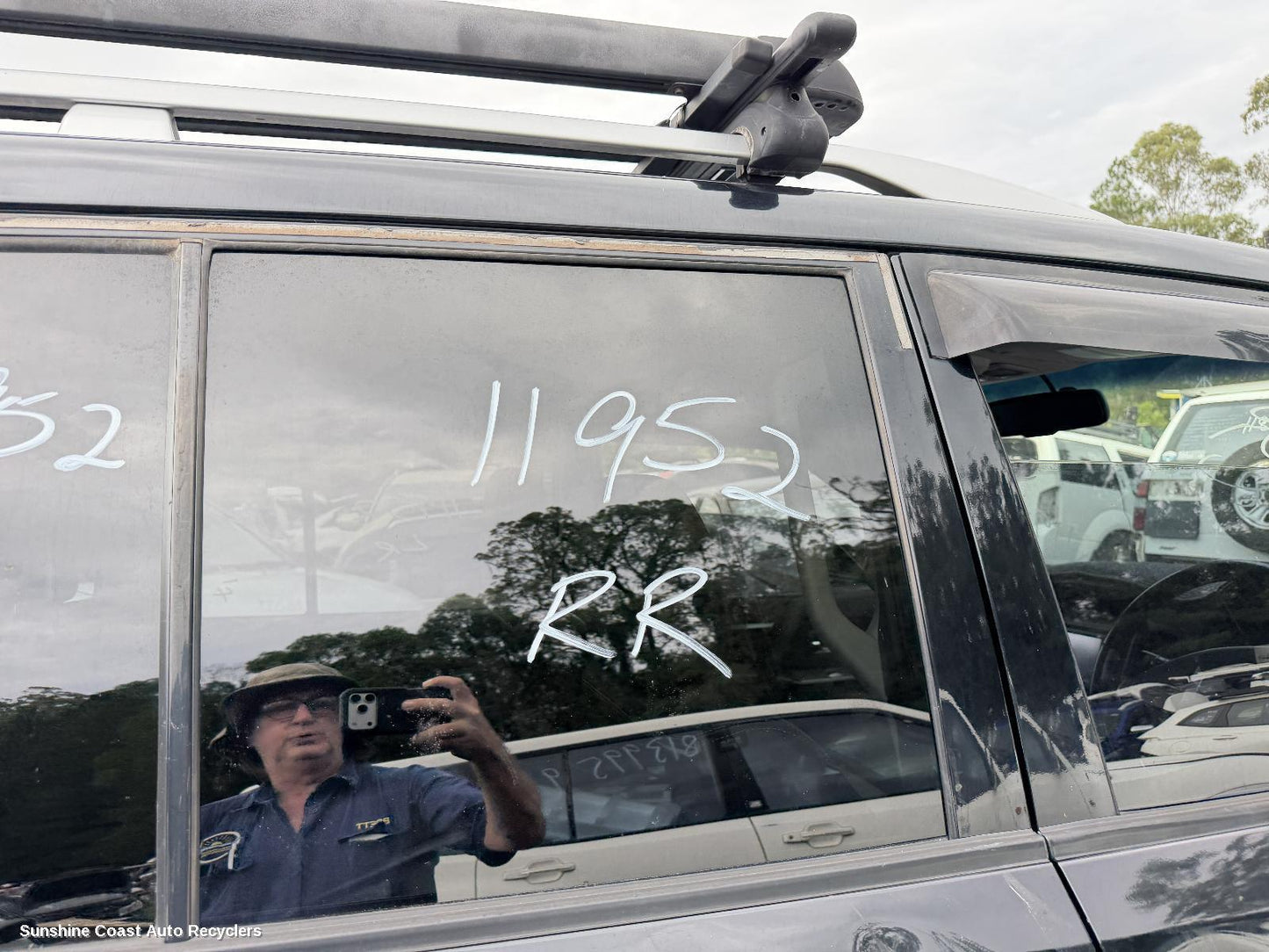 2006-2021 Mitsubishi Pajero Right Rear Door Window