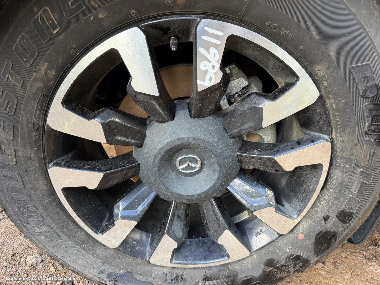 2020-2026 Mazda Bt50 Front Brake Disc Drm
