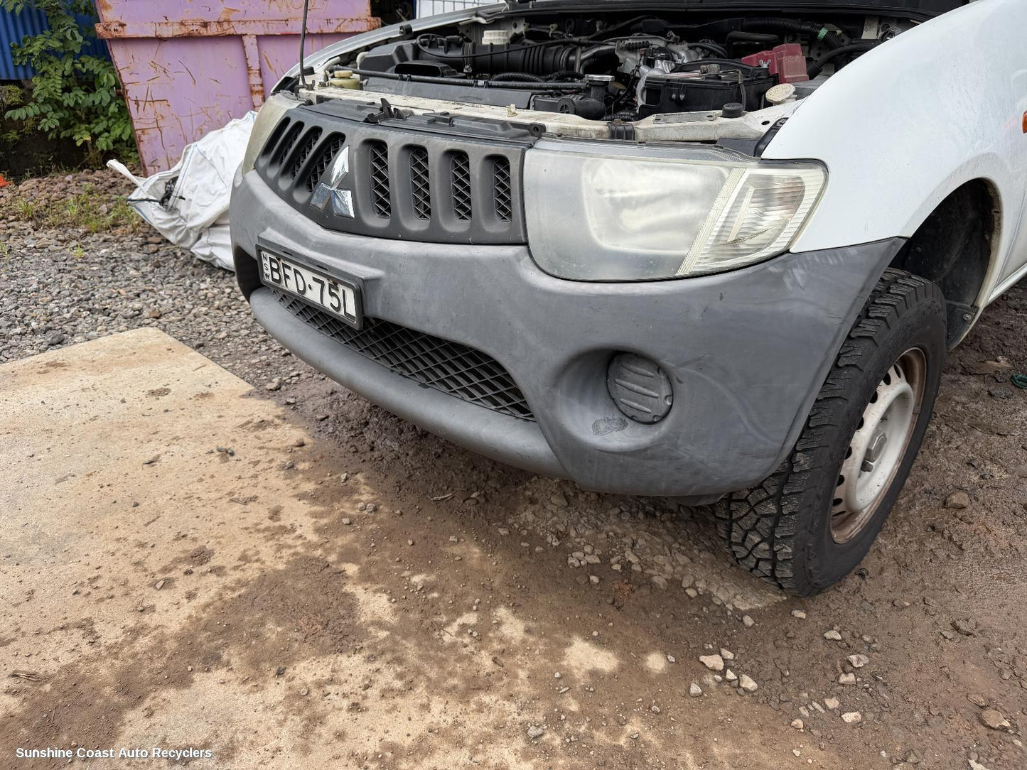 2006-2009 Mitsubishi Triton Front Bumper
