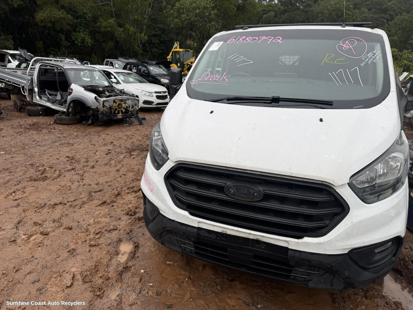 2018 Ford Transit Custom Right Front Window Reg Motor