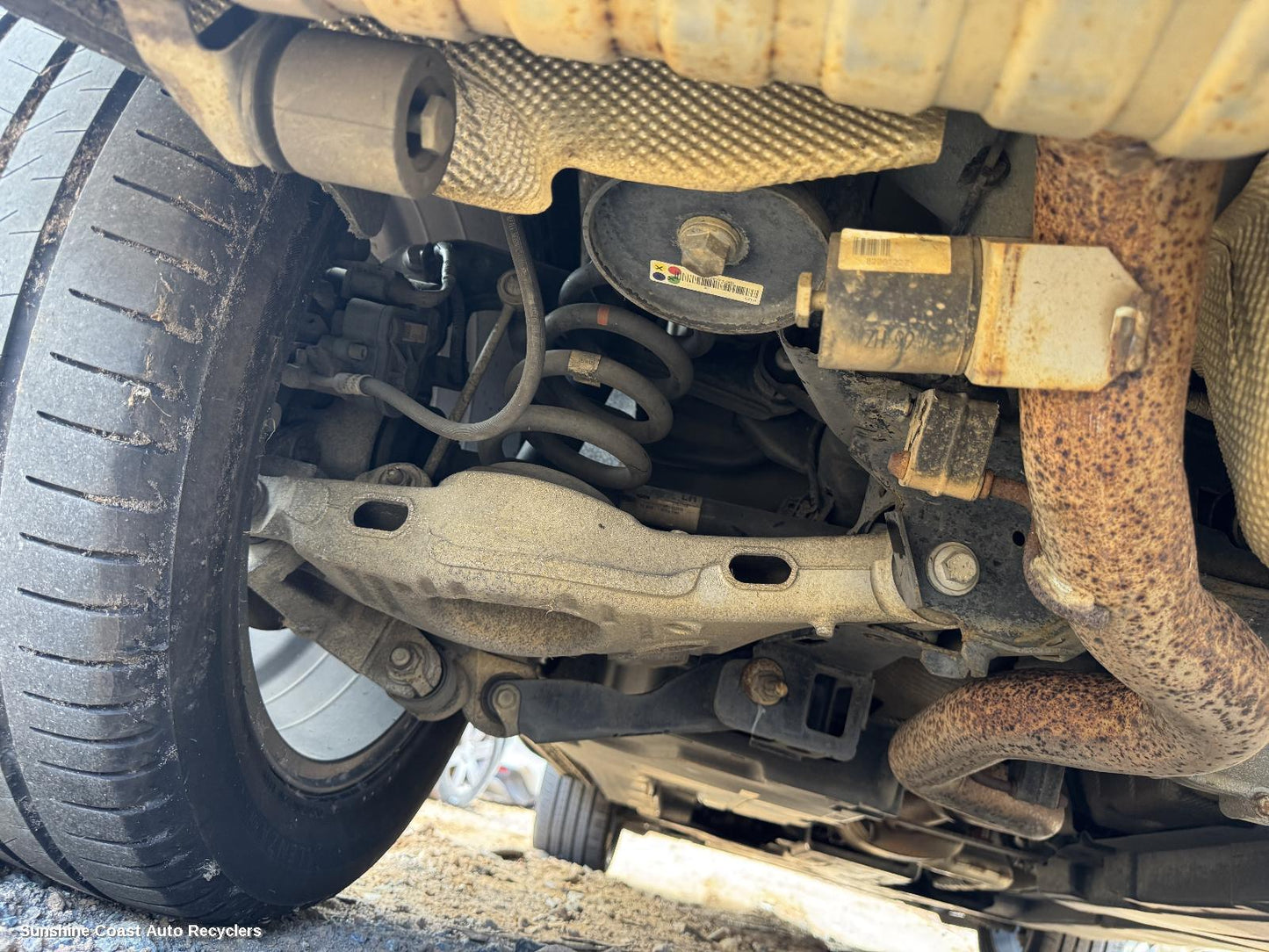 2016-2025 Jaguar F Pace Rear Coil Spring