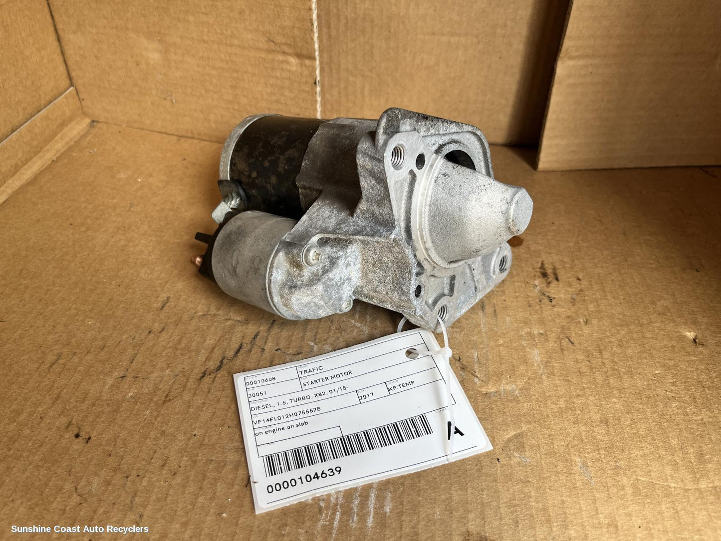2017 Renault Trafic Starter
